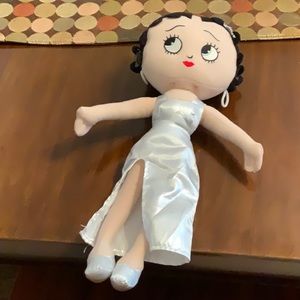 Betty Boop White Dress Collectible Plush Doll